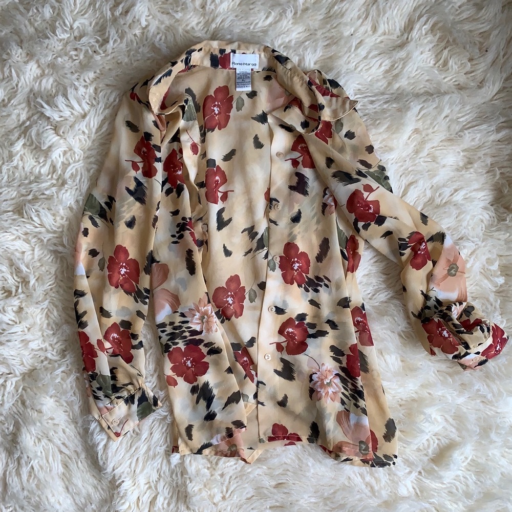 Sheer blouse